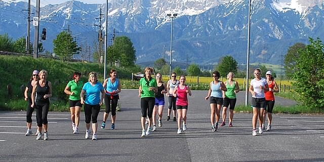 "Frau läuft" Frauenlauf in Salzburg am 01.07.2012